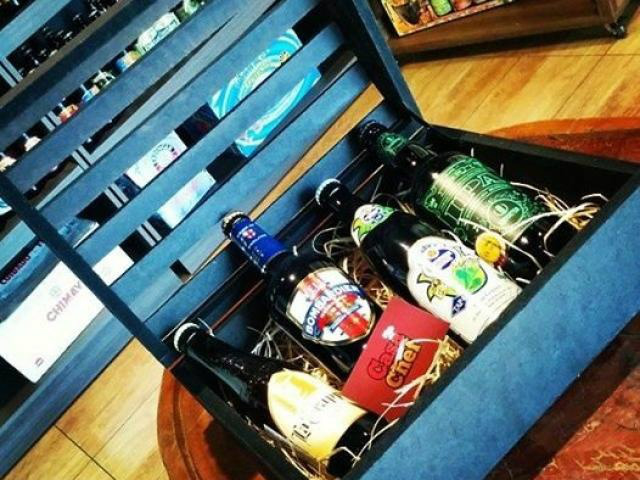 Kit da Casa do Chef, com quatro cervejas. (Foto: Divulgação)