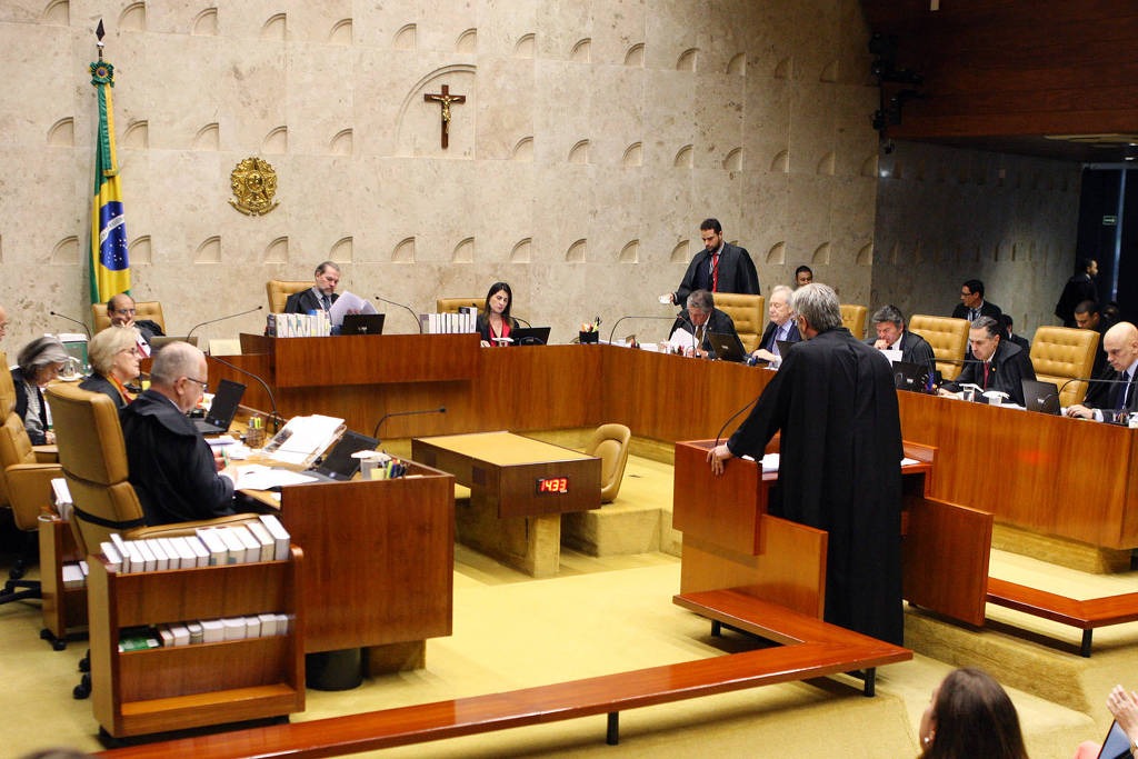 Sessão no plenário do Supremo Tribunal Federal - Credito Nelson Jr. 04.dez.2019/STF