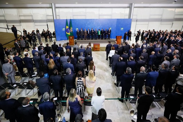 Programa Verde e Amarelo, voltado para a criação de empregos, foi lançado na segunda-feira, no Palácio do Planalto - Isac Nóbrega/PR