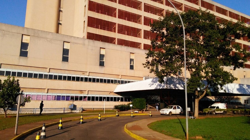 Hospital Regional Rosa Pedrossian, em Campo Grande — Foto: Osvaldo Nóbrega/TV Morena