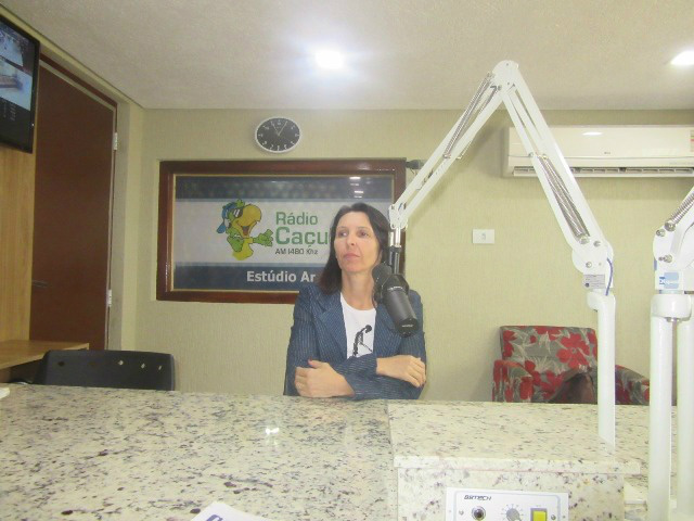 Telma Canisso Presidente do Sindicato dos Bancários de Três Lagoas. Foto: Arquivo Rádio Caçula