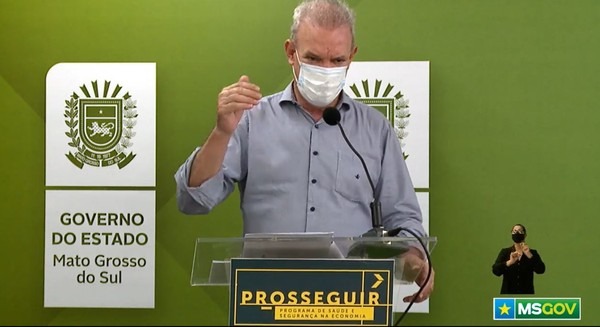 Secretário estadual de Saúde de MS, Geraldo Resende — Foto: Redes Sociais/Reprodução