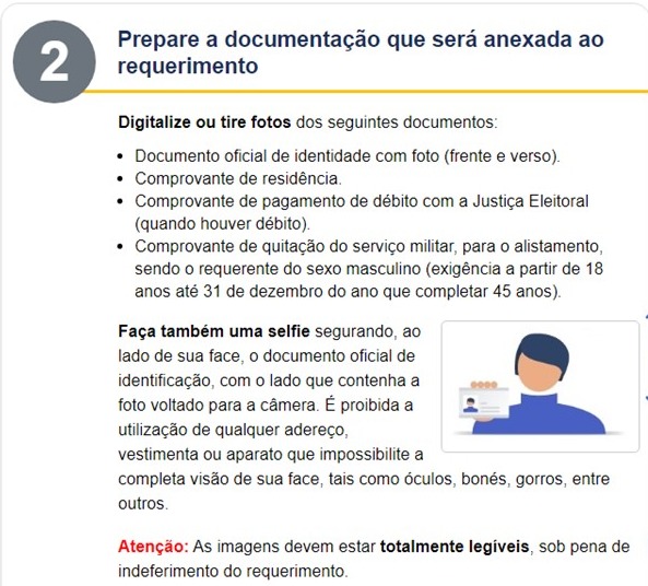 Acompanhe passo a passo de como deverá ser feito./ Passo 2: Prepare a documentação que será anexada ao requerimento. Foto: Divulgação / Reprodução