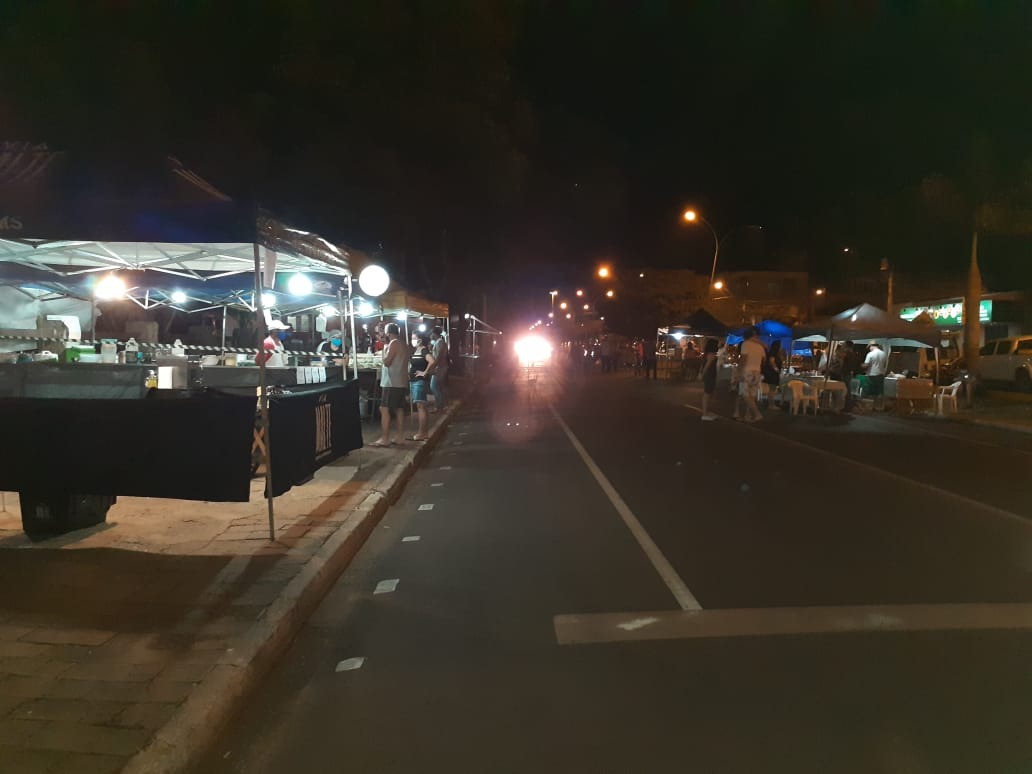 Sucesso na reabertura da Feira Livre de Três Lagoas. Foto: Rádio Caçula