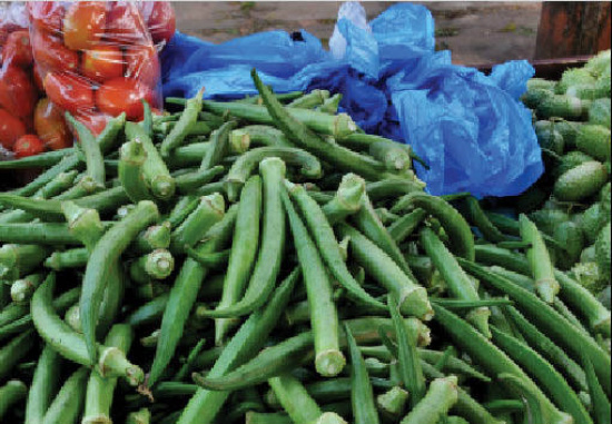 Em uma semana, preço médio do quiabo saltou de R$ 3,33 para R$ 4,67 - Foto: Valdenir Rezende / Correio do Estado