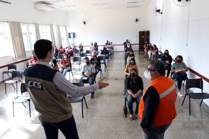 Treinamento Barreira Sanitária ( Foto: Prefeitura Municipal de Três Lagoas)