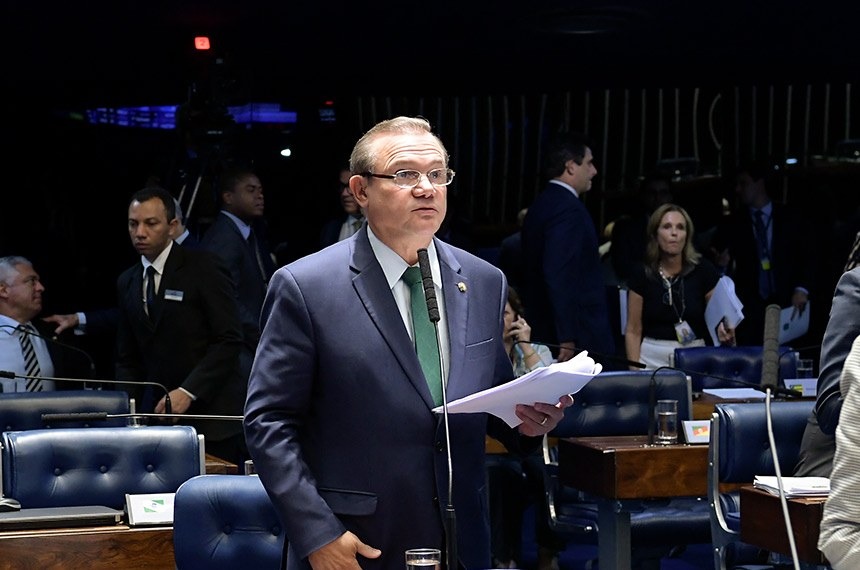 O senador Wellington Fagundes (PL-MT) foi o relator da proposta, que segue para a sanção presidencial - Foto: Agência Senado