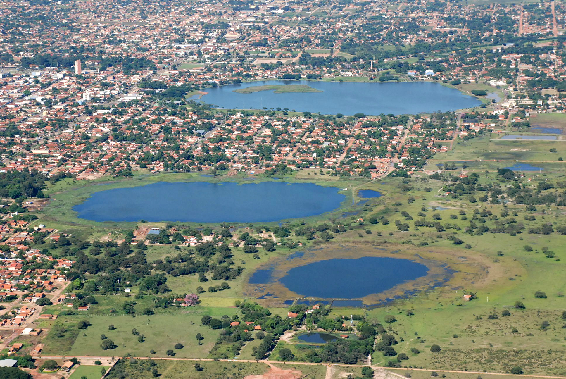 Foto aérea de Três Lagoas: Assecom/Prefeitura de Três Lagoas