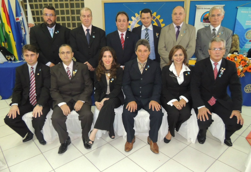 Nova diretoria do Rotary Clube – Casa da Amizade 2013 2014 