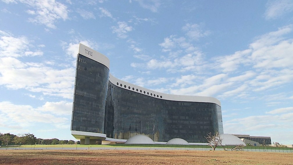 Sede do TSE em Brasília. Foto: Divulgação/ GloboNews.